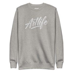 Pull gris collection “Signature”